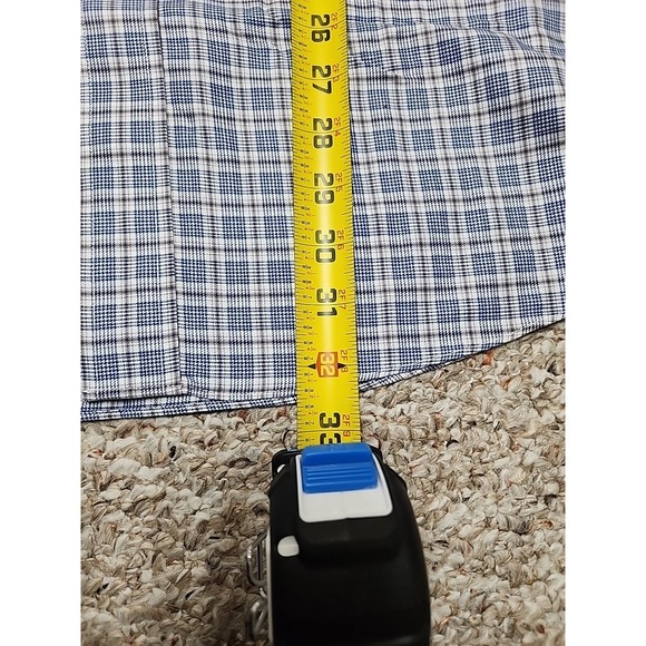 Jos. A. Bank Signature Collection Plaid Wrinkle Free Button-Up Men's Large NWT - Picture 8 of 15